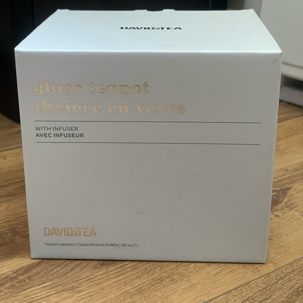 DAVIDsTEA Glass Teapot with Infuser